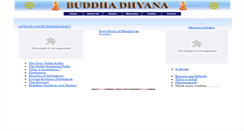 Desktop Screenshot of buddhadhyana.org