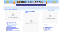 Tablet Screenshot of buddhadhyana.org
